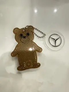 Mercedes-Benz ベア型リフレクター キーホルダー☆非売品☆匿名配送