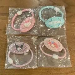 サンリオキャラクターズ 刺繍ヘアゴム