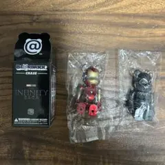 BE@RBRICK CHASE アイアンマン ブラックパンサー