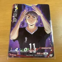 ハイキュー バボカ BREAK 最強の挑戦者　プロモパック　宮治　P