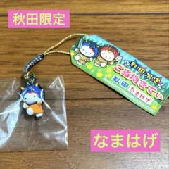 ハローキティ ご当地 根付 ストラップ 秋田限定 なまはげ 2001年
