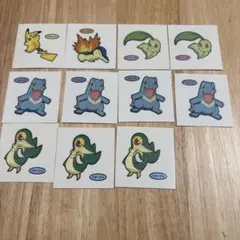 ポケモンパン　デコキャラシール