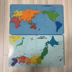 くもんの世界地図パズル・日本地図パズル