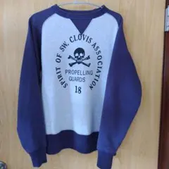 ヴィンテージミッキーマウス グレー トレーナー(XL)シロ足 - メルカリ