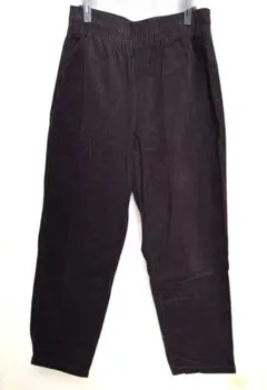 GU ダークブラウンコーデュロイ カジュアルパンツ