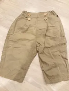 データテート　チノパン長ズボン　サイズ90 美品　記名あり
