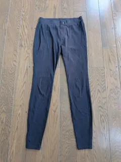 SLIM WALK スキニーパンツ L デニム風ブラック スリムウォーク