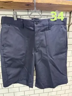 REDKAPショートパンツ　チノパン　サイズ34 ネイビー
