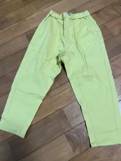 MAKE YOUR DAY ロングパンツ 120cm イエロー