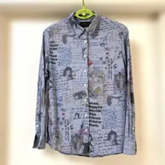 Hysteric Glamorブルー系 長袖シャツ フリーサイズ