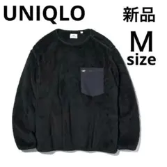 UNIQLO✖️エンジニアードガーメンツ　ボアフリース M ✨新品タグ付き✨黒