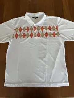 Newing アーガイルポロシャツ LL