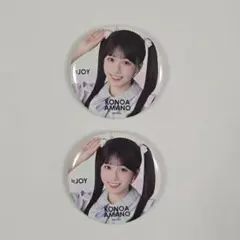 ≒JOY 天野香乃愛 ランダム缶バッジ - メルカリ
