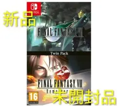 【新品】ファイナルファンタジー7&8 リマスタード ツインパック Switchのサムネイル