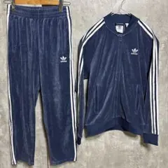 アディダス　トラックジャケット　パンツ　セットアップ　ネイビー　完売品　美品