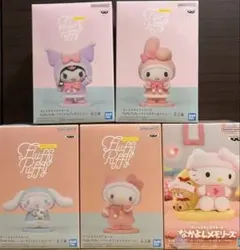 ⭐️Fluffy Puffy フィギュア ⭐️4種セット キティ 1体計5体セット
