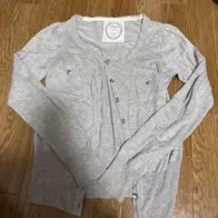 Jayro 長袖 カーディガン グレーのサムネイル