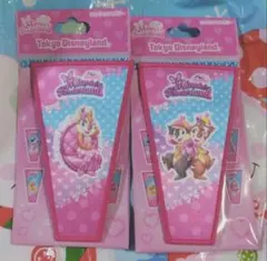 ディズニー パルパルーザ ワッペンアクセサリー　　チップ　デール　クラリス