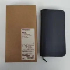 無印良品 ベジタブルタンニンレザー 長財布 未使用のサムネイル