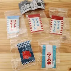 ぱたぱためじるしアクセサリー 夏 ガチャガチャ