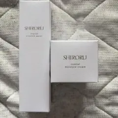 SHIRORU クリスタルエッセンスウォーター＆モイスチャークリームのサムネイル
