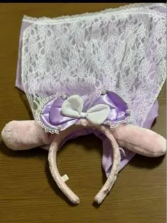 マイメロ　チュールカチューシャ　ハーモニーランド