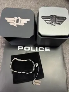 POLICE ポリス ブレスレット ステンレス シルバー メンズ 未使用のサムネイル