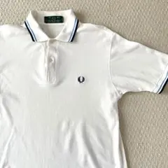 FRED PERRY（フレッドペリー）ポロシャツ 月桂冠刺繍/S/アイボリー 