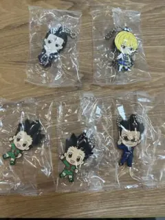 HUNTER×HUNTER カプセルラバーマスコット　クラピカ　クロロ　他