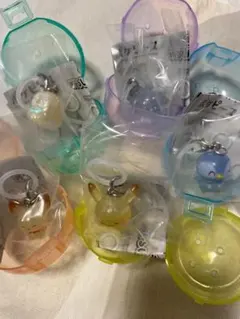 ポケピース めじるしガチャマスコット　めじるしアクセサリー　コンプリートセット