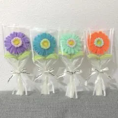 枯れないお花　モールフラワー　ハンドメイド　花束　ブーケ