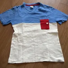 Petit Bateau ポケット付きTシャツ 128cm