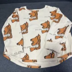 MARKEY'S 長袖Tシャツ 95cm トラ柄