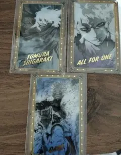 僕のヒーローアカデミア原画展 箔押しクリアカードコレクション 死柄木荼毘