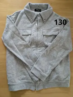 グレー スウェット ジャケット 100cm~のサムネイル