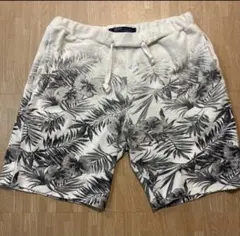 BENO ボタニカル柄 ショートパンツ LサイズにAzureグレーシャツ2点のサムネイル