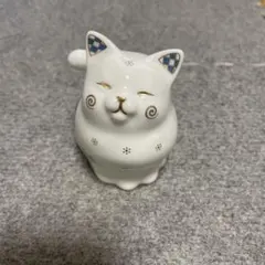 Noritake ノリタケ　小動物シリーズ　猫　金彩　置物