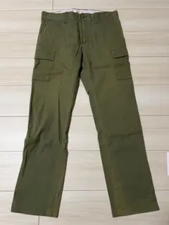 カーゴパンツ グローバルワーク　カーキ　オリーブ　Mサイズ アーミー