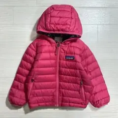 パタゴニア/ベイビー リバーシブルダウンセーターフーディ/キッズ/約90cm相当