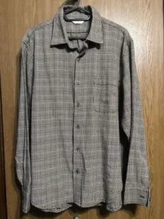 Temptation 千鳥チェック柄 長袖シャツ L