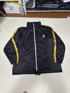 輸入古着 90s ディズニー ミッキー ナイロンジャケット 黒 XXL相当