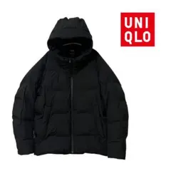 【超美品】UNIQLO ユニクロ　シームレスダウンパーカ　ダウンジャケット　黒