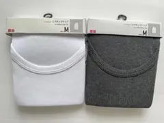 【新品未使用品】ユニクロ・リブタンクトップ Mサイズ 2枚セット