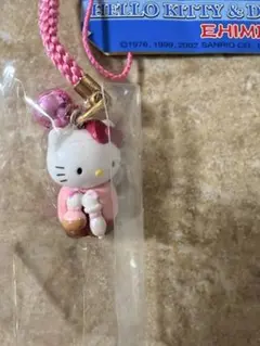 激レア　愛媛限定　坊ちゃん　マドンナ　　　　キティ　ご当地　ストラップ根付