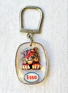 ESSO エッソ トラ フレンチキーホルダー　ブルボン　60s ヴィンテージのサムネイル