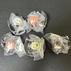 新劇場版 銀魂－吉原大炎上-めじるしアクセサリー 全5種コンプリートセット