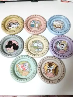 新品未使用フルコンプ　mofusandモフサンドサークルマルチトレイ2 匿名配送