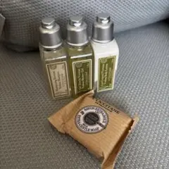 ロクシンタンアメニティセット 30ml×3本　ソープ1つ　ヴァーベナ