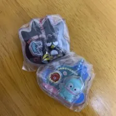 サンリオ パッケージチャーム＆チョコボーロ 2個セットバツ丸とハンギョドン