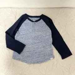 GAP ベビー　ロングTシャツ　男の子　ブルー　105